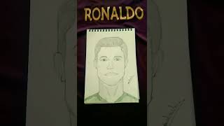 #potrait of #ronaldo #shorts #youtubeshorts
