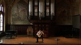 Jean-Baptiste Chicouène plays E. Sainz de la maza - Homenaje a Toulouse Lautrec