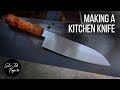 Making Kitchen Knife / Membuat Pisau Dapur