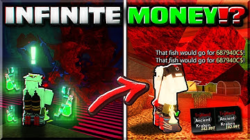 Trying the INFINITE MONEY Method in Fisch.. (IT WORKS?!)