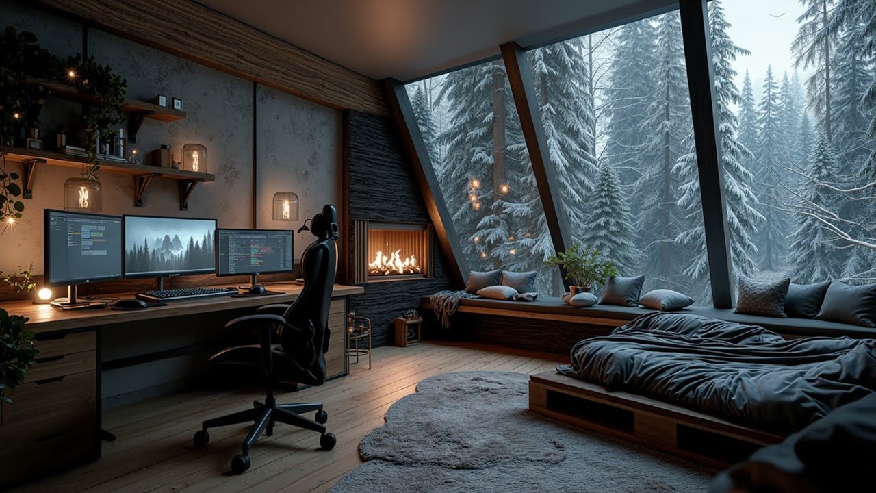 Музыка для концентрации и зимнего обучения: Поток работы