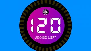 120 Second Timer - 2 minute countdown timer alarm - one hour timer #countdown #timer #success #focus
