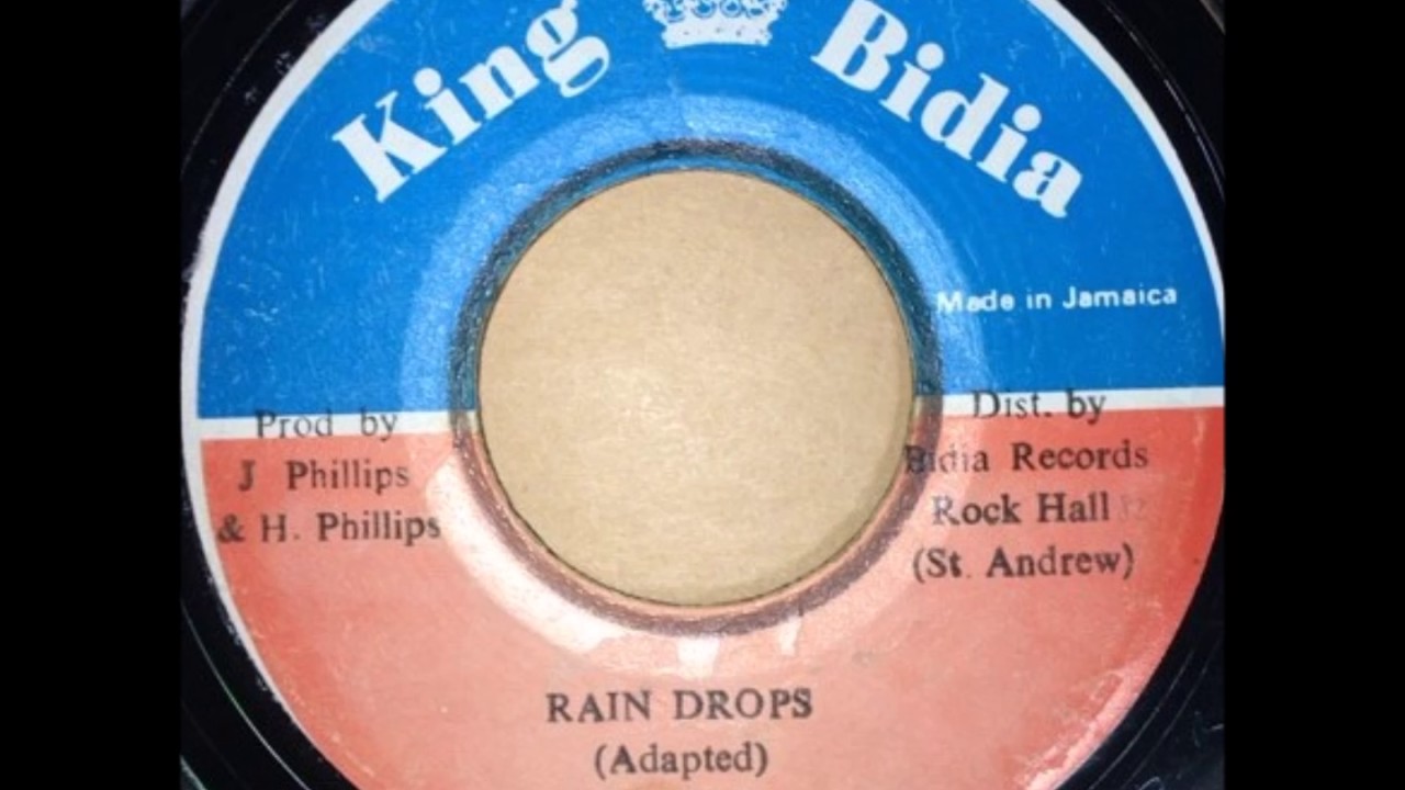 PLIERS / RAIN DROPS REGGAE DANCEHALL CLASSICS 7inch vinyl record