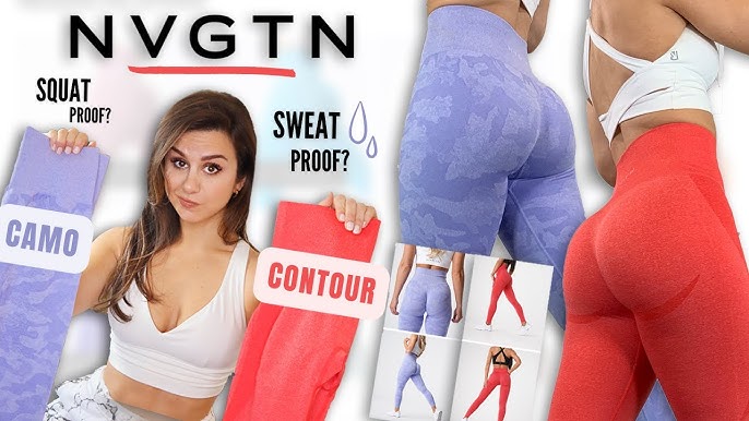 NVGTN VS ALPHALETE  NVGTN LEGGINGS TRY ON HAUL REVIEW + ALPHALETE