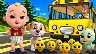 The Bus Goes Swish & Beep! 🚌 Fun Trip Around Town | Nursery Rhymes & Kids Songs