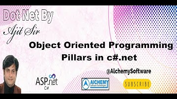 Object Oriented Programming Pillars in c#.net
