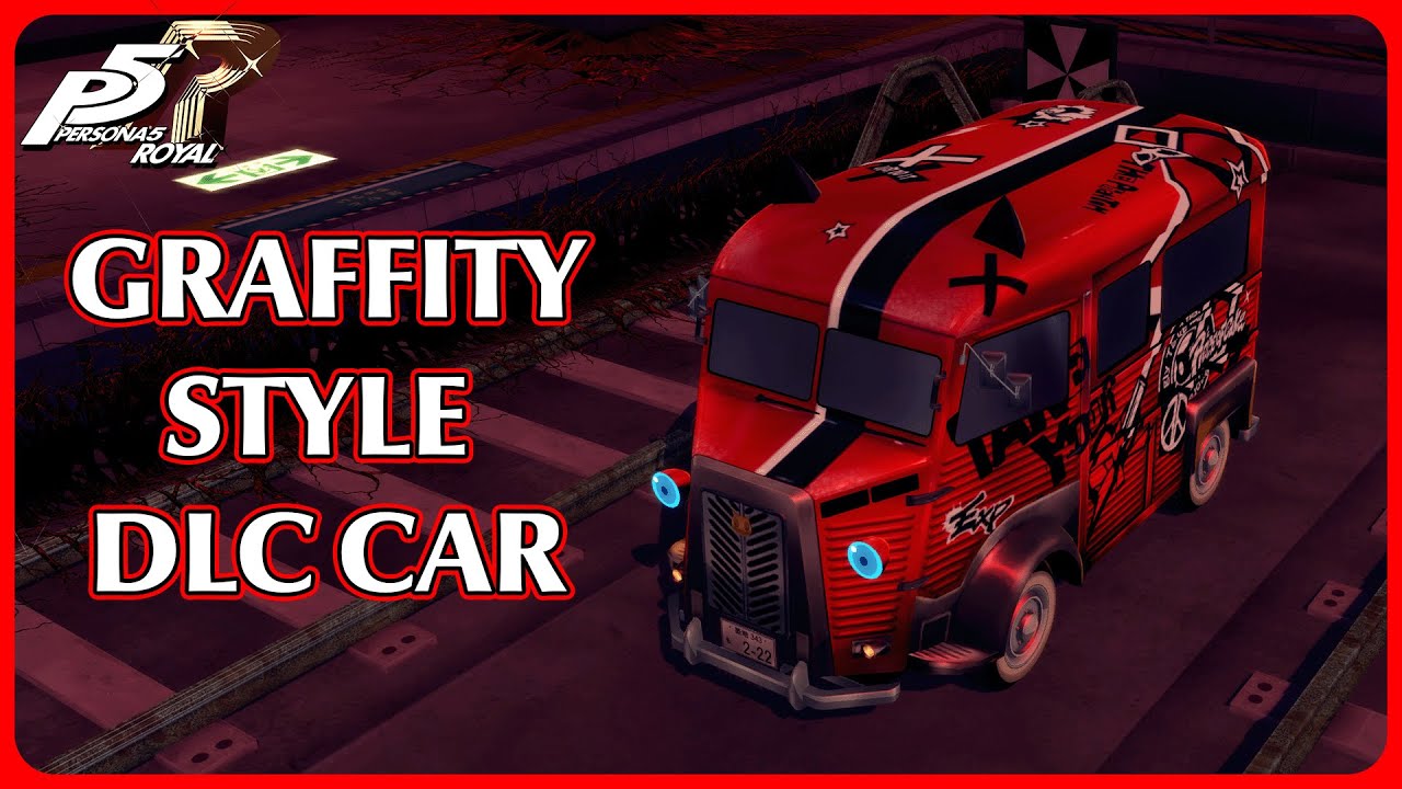 We finally got this DLC car in Persona 5 Royal YouTube