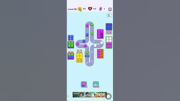 Color Cube Match level 18 walkthrough #colorcubematch