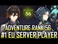 Adventure Rank 56 - I am the highest level player on EU | Genshin Impact