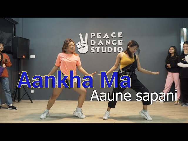 Aankha Ma Aaune Sapani- EkDev Limbu|Dance choreography by Suneeta Ghatani ft. Melina Ghale class=