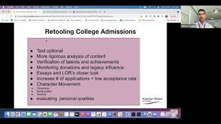 ASD: Talk Tuesday   Building a Genuine College Profile Part1