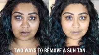 Two natural ways to remove a sun tan from your face and body.gram
flour: http://amzn.to/24m6z4wclick 'show more' below..list of
ingredients: http://bit.ly/23...