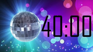 Celebrity 40 minute countdown. DISCO TIMER. Wealth