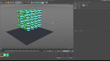 CINEMA 4D  Glow ball video
