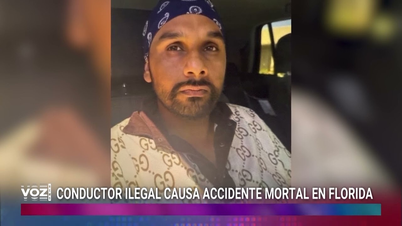 Conductor ilegal causa accidente mortal en Florida
