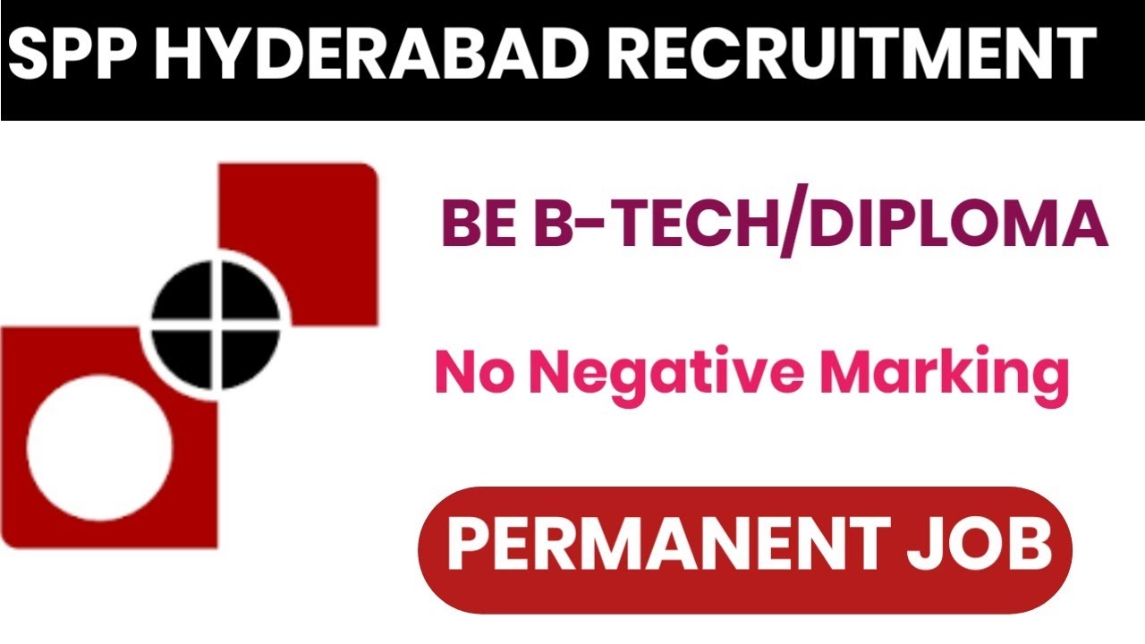SPP(SPMCIL) HYDERABAD RECRUITMENT-2021||BE-BTECH/DIPLOMA||SPMCIL RECRUITMENT||OFFICIAL UPDATE