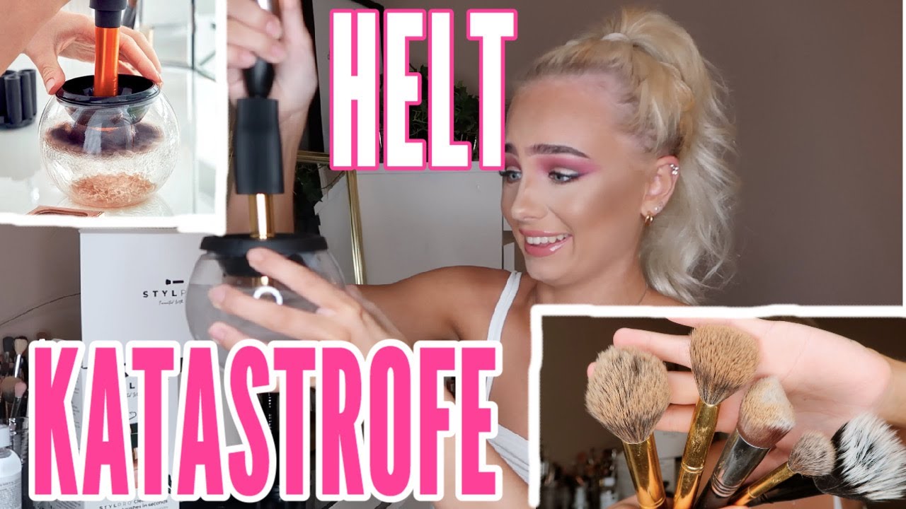 THERESE TESTER; ELEKTRISK SMINKEKOST VASKER (HELT KRISE!!) 😅