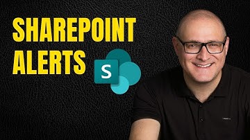 How to create alerts in SharePoint