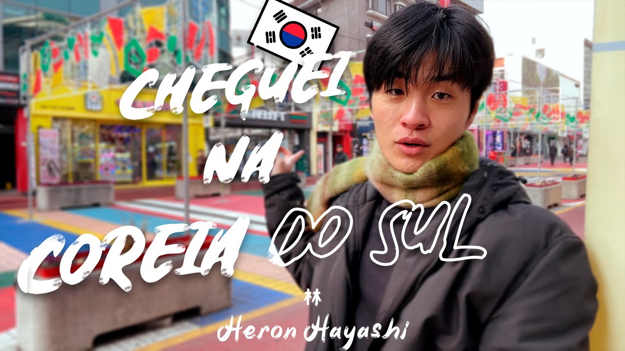 CHEGUEI EM SEOUL | Heron na Coreia do Sul