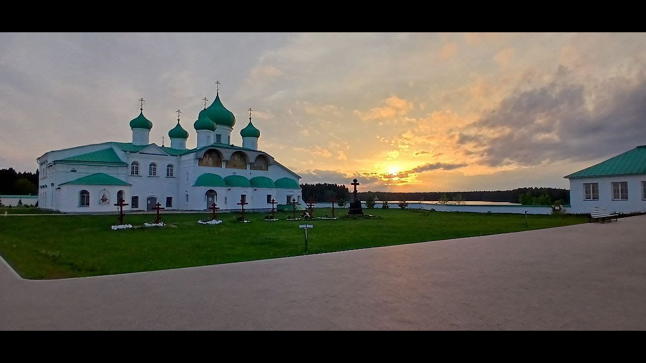 Свирский монастырь Пасха ночь