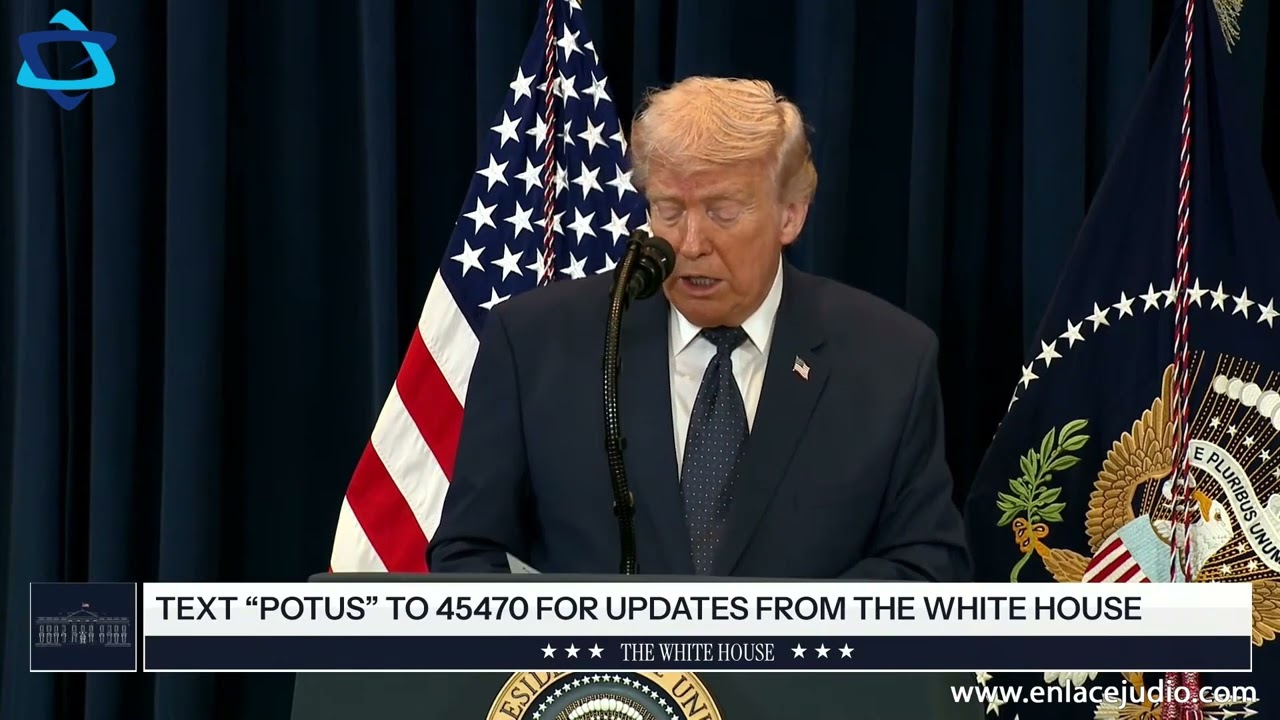 IRÁN NO ESTÁ HECHO PARA PELEAR CONTRA NOSOTROS: Donald Trump - Doblado al español