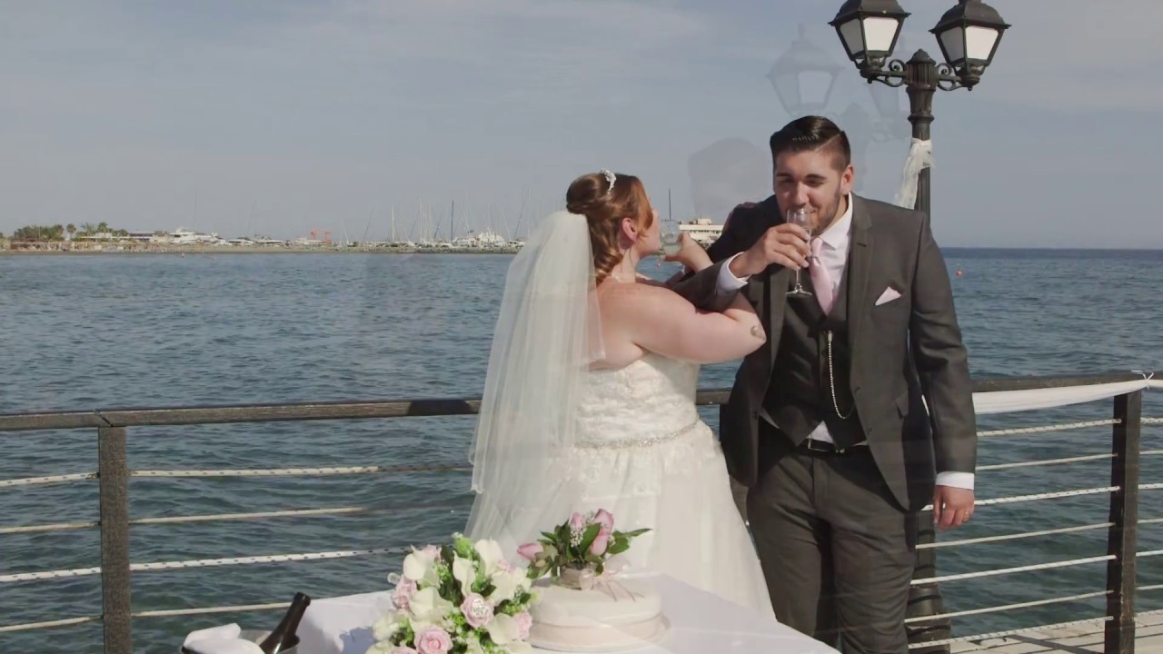 The Cyprus Wedding Of Jade And Jay Elias Beach Hotel Limassol