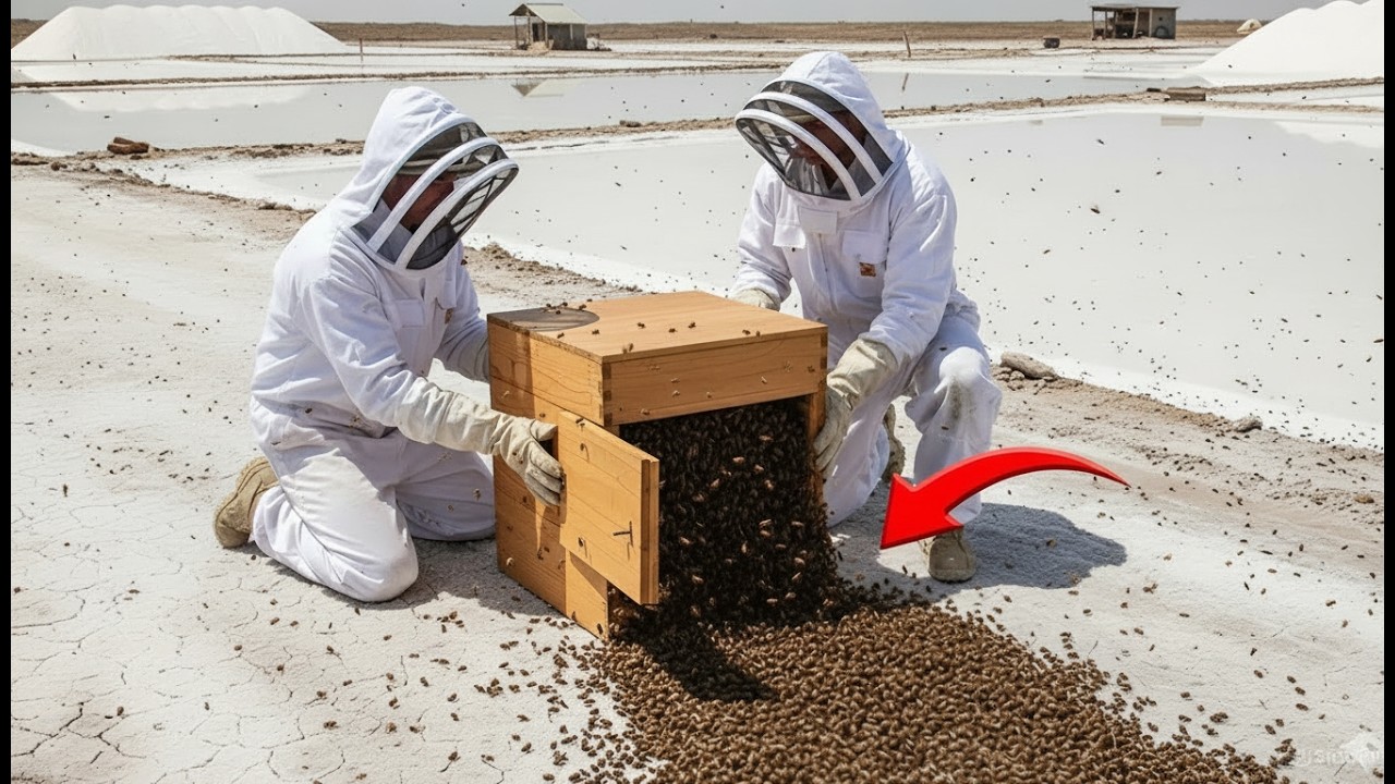 Nevada Liberó Millones De Abejas Sobre Suelo Salino — En Pocas Semanas, El Campo Se Transformó