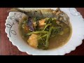 Sinigang na hipon with fried fish rowena rivera tadeo