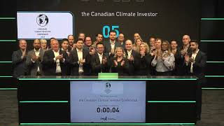 Canadian Climate Investor Conference Closes the Market Tuesday, June 7, 2023