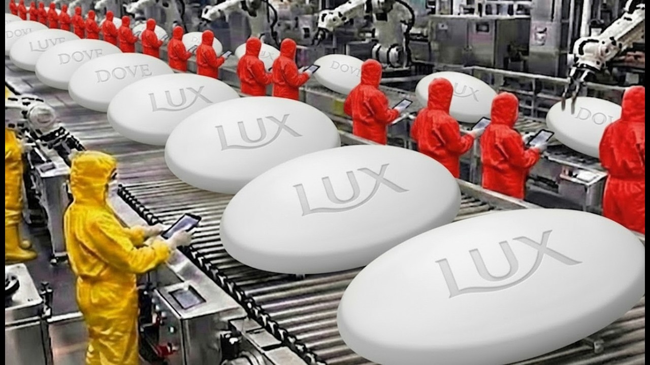 😱 Ils produisent 1 MILLION de savons par jour… voici comment c'est possible (Usine Lux USA)