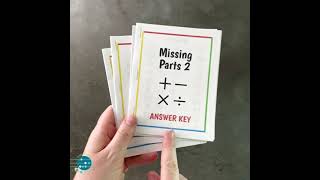 Montessori Math Facts Booklets (Mixed Facts and Missing Parts)