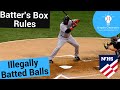 Batters box baseball rules breakdown   nfhs baseball