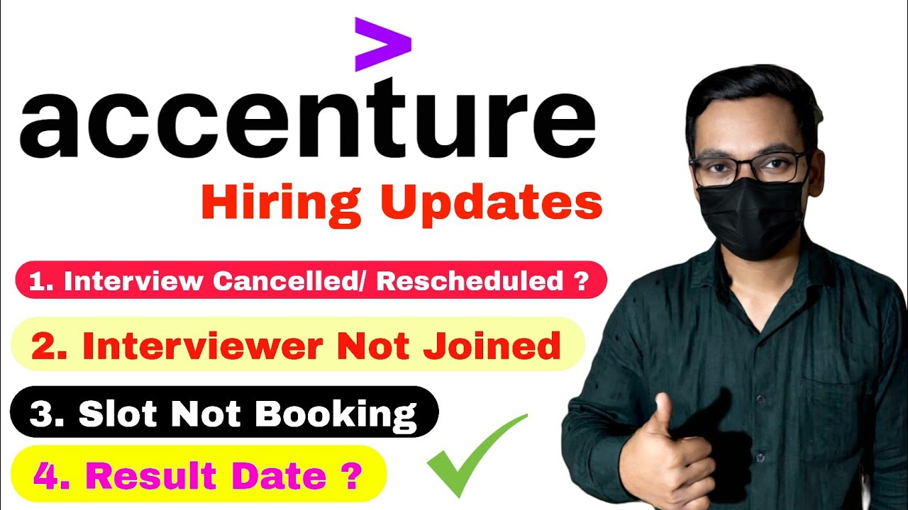 Accenture Hiring Updates | Accenture Interview cancelled | Accenture Interviewer Not Joined Problem 