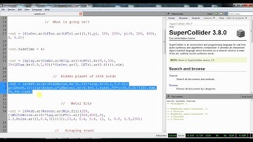 SuperCollider  Samples
