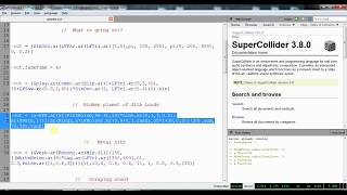 SuperCollider  Samples