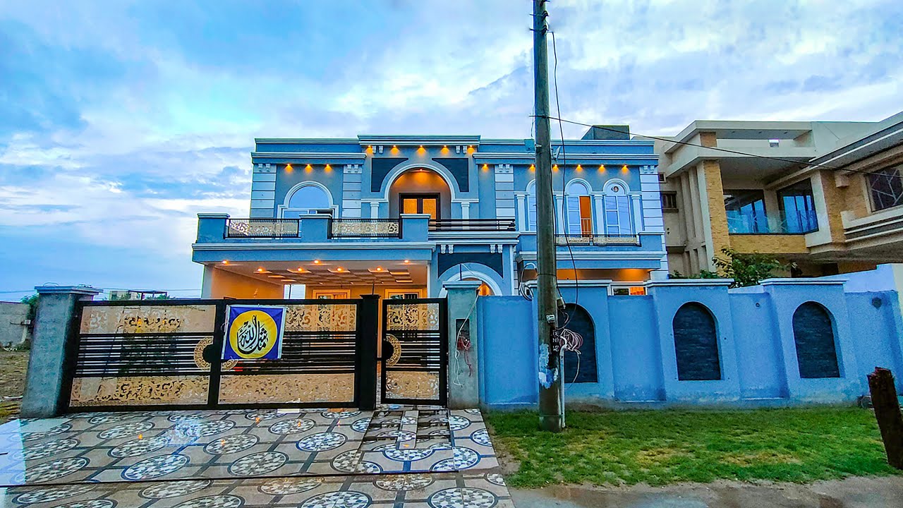 1 Kanal Ultra Luxury Modern House For Sale in Wapda Town | House For ...