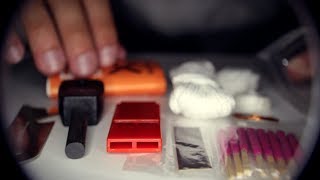[ASMR] Survival Kit from Bear Grylls - ENGLISH & FRENCH WHISPERING screenshot 3
