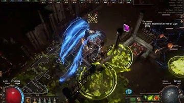 Caustic Arrow  Magic Find Pathfinder Ancestor league   (HH Farming in 7 Days)