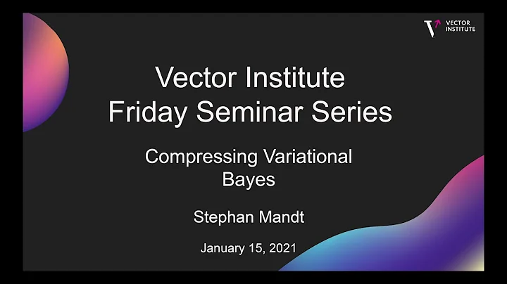 Stephan Mandt (UC Irvine) - Compressing Variationa...