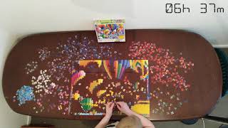 Hot Air Balloons - 1500 Piece Puzzle Time Lapse screenshot 2