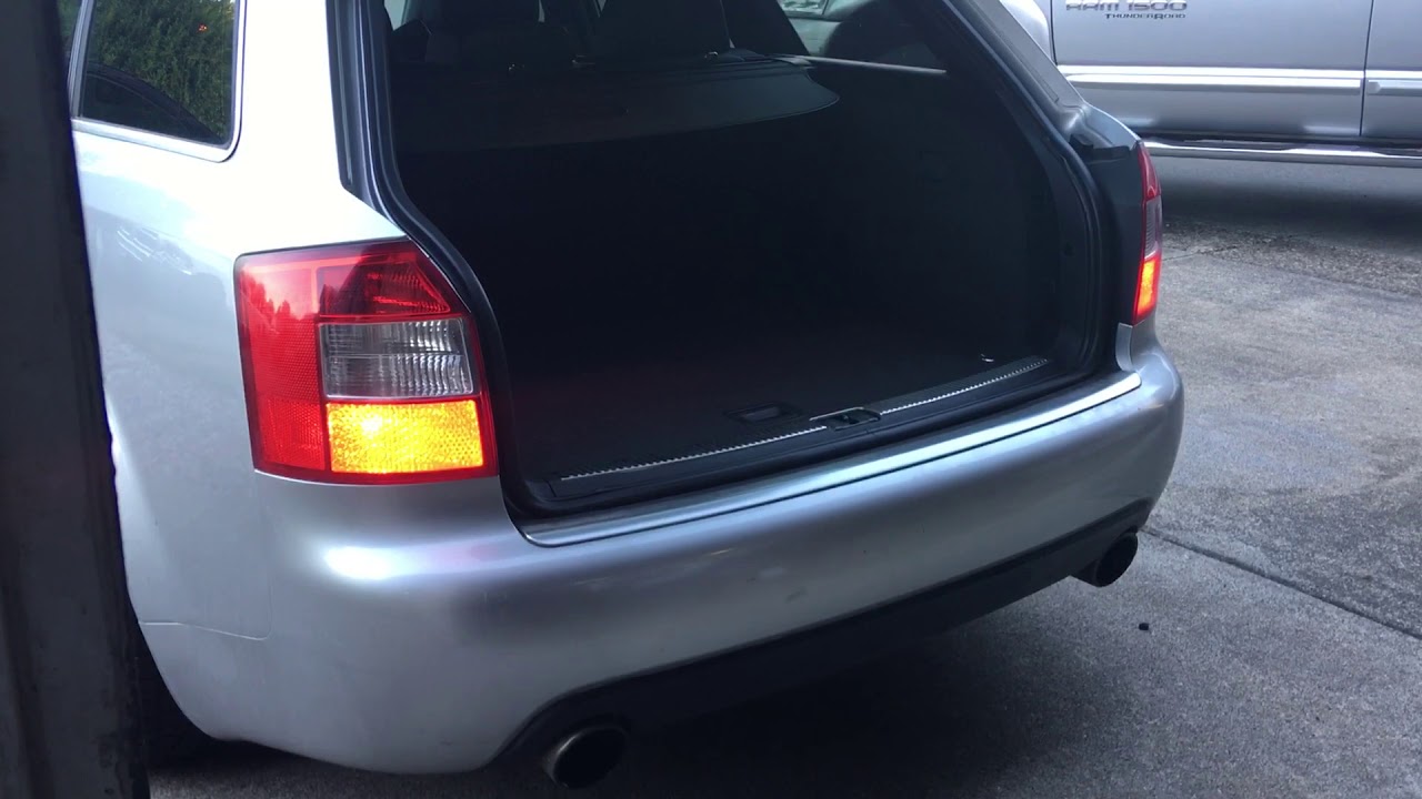 2004 Audi S4 Avant rare Manuel (for sale) cold start. YouTube