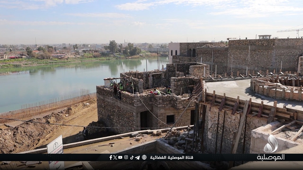 بدعم وتوجيه من محافظ نينوى.. استمرار العمل في مشروع تأهيل وتطوير الواجهة النهرية للمدينة القديمة