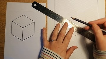 Isometric Cube Drawing