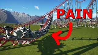 Arrow Mega Looper with AWFUL Transitions - Planet Coaster