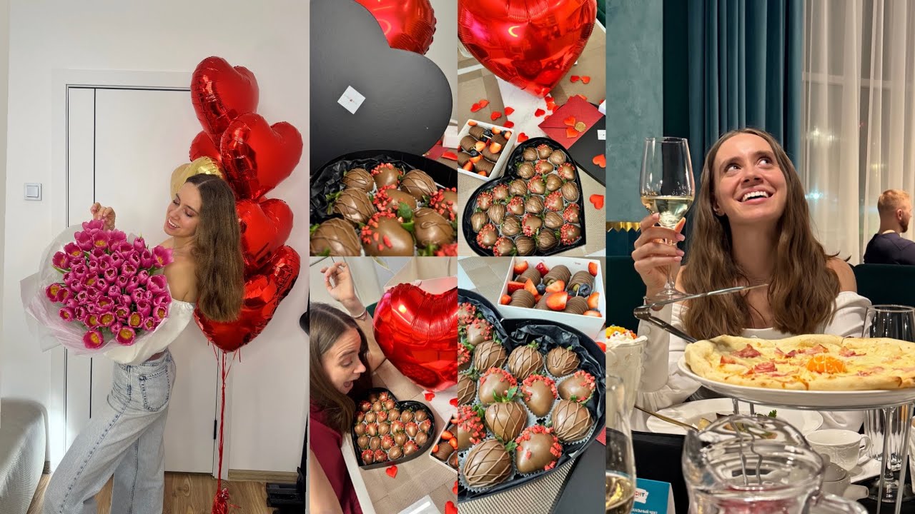 Отмечаем 14 февраля/ распаковка подарков 