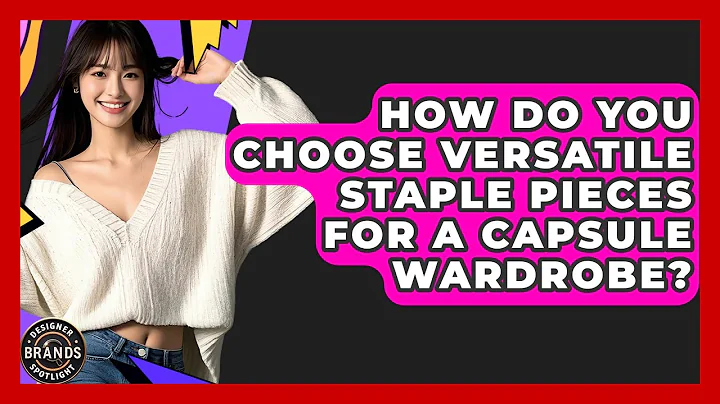 How Do You Choose Versatile Staple Pieces For A Capsule Wardrobe? - Designer Brands Spotlight