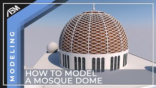 ARCHICAD How to model a Mosque Dome screenshot 4