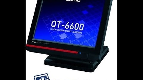 Brilliant Award Winning Casio QT-6600 EPOS System. Buy great POS online | South West Systems