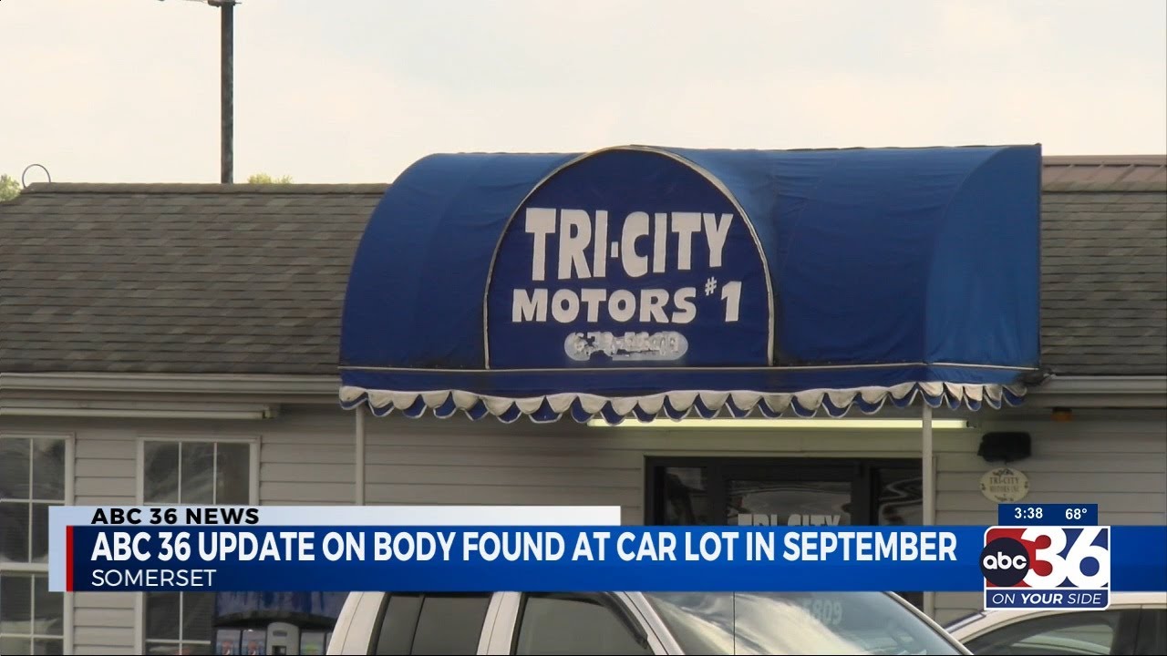 Update on the body found dead in car lot - YouTube