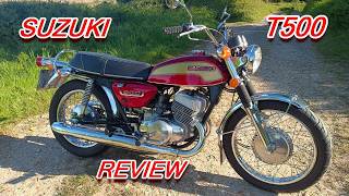 ★ 1973 SUZUKI T500 TITAN REVIEW ★ 2 STROKE HEAVEN ★